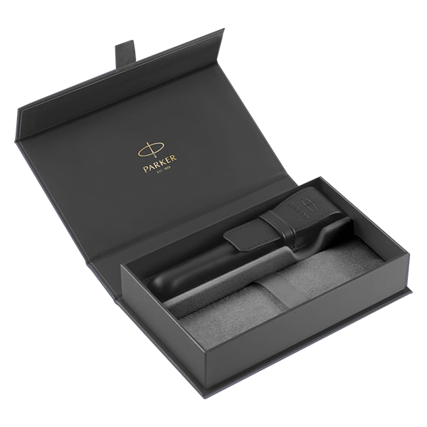 Parker Royal Box s koženým pouzdrem