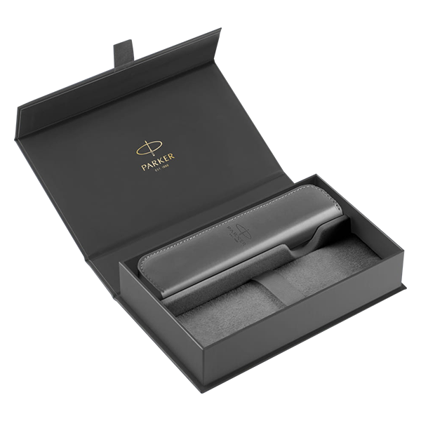 Parker Royal Box s šedým pouzdrem na zip
