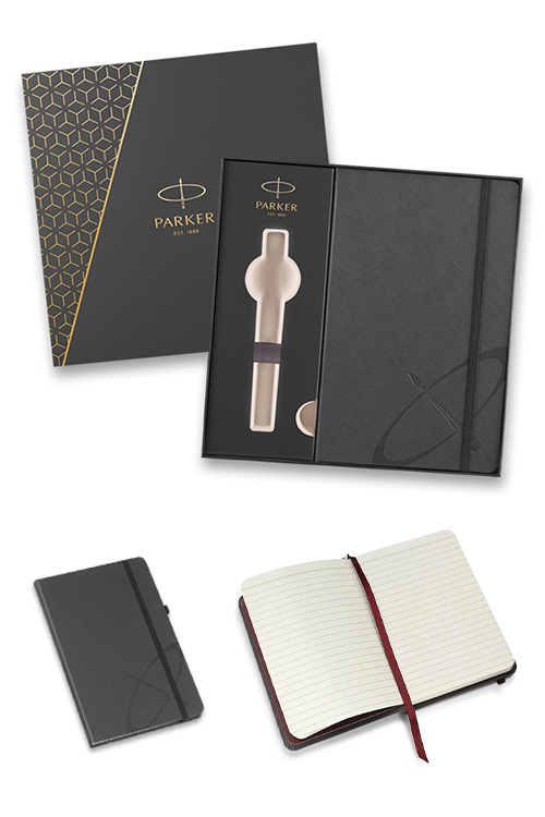 Parker Royal Box se zápisníkem