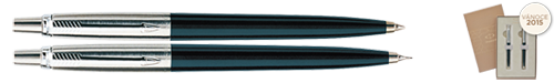 Parker Jotter Black CT - dárková sada