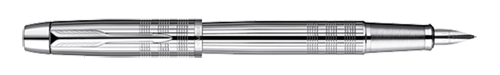 Parker IM Premium Shiny Chrome Chiselled