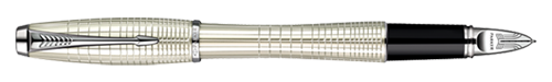 Parker 5TH Pearl Metal Chiselled