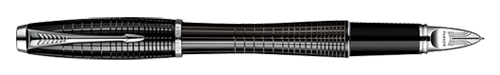 Parker 5TH Ebony Metal Chiselled