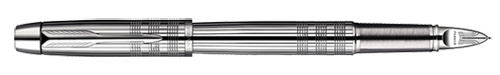 Parker 5TH Shiny Chrome Chiselled
