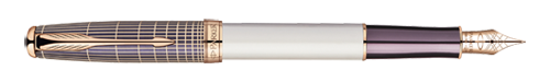 Parker Sonnet Contort Purple Ciselé