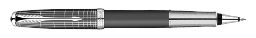 Parker Sonnet Contort Black Ciselé