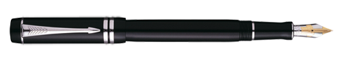 Parker Duofold Black Platinum