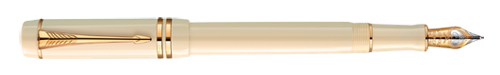 Parker Duofold White Ivorine GT