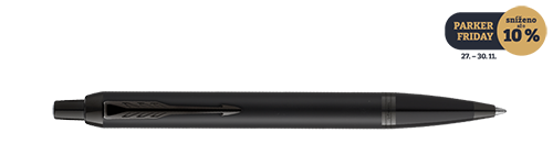 Parker IM Achromatic Black BT - sada