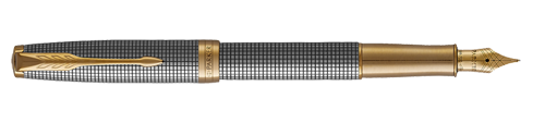 Parker Royal Sonnet Silver Chiselled GT