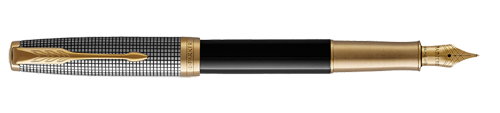 Parker Royal Sonnet Silver & Black GT