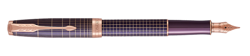 Parker Royal Sonnet Purple Chiselled PGT