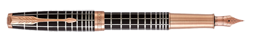 Parker Royal Sonnet Brown Rubber PGT - sada