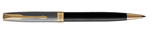 Parker Royal Sonnet Silver & Black GT