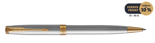 Parker Sonnet Stainless Steel GT - sada