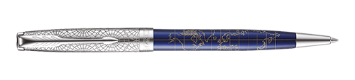 Parker Sonnet Premium SE Atlas Blue Silver CT - sada