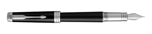 Parker Royal Premier Black Lacquer CT
