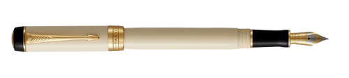 Parker Royal Duofold Classic Ivory & Black GT