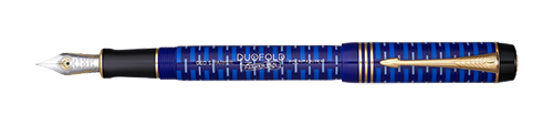 Parker Royal Duofold 100th Blue GT- limitovaná edice