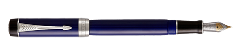 Parker Royal Duofold Classic Blue & Black CT