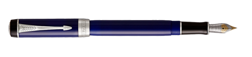 Parker Royal Duofold Classic Blue & Black CT