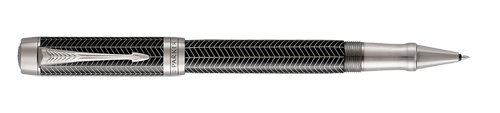 Parker Royal Duofold Prestige Black Chevron